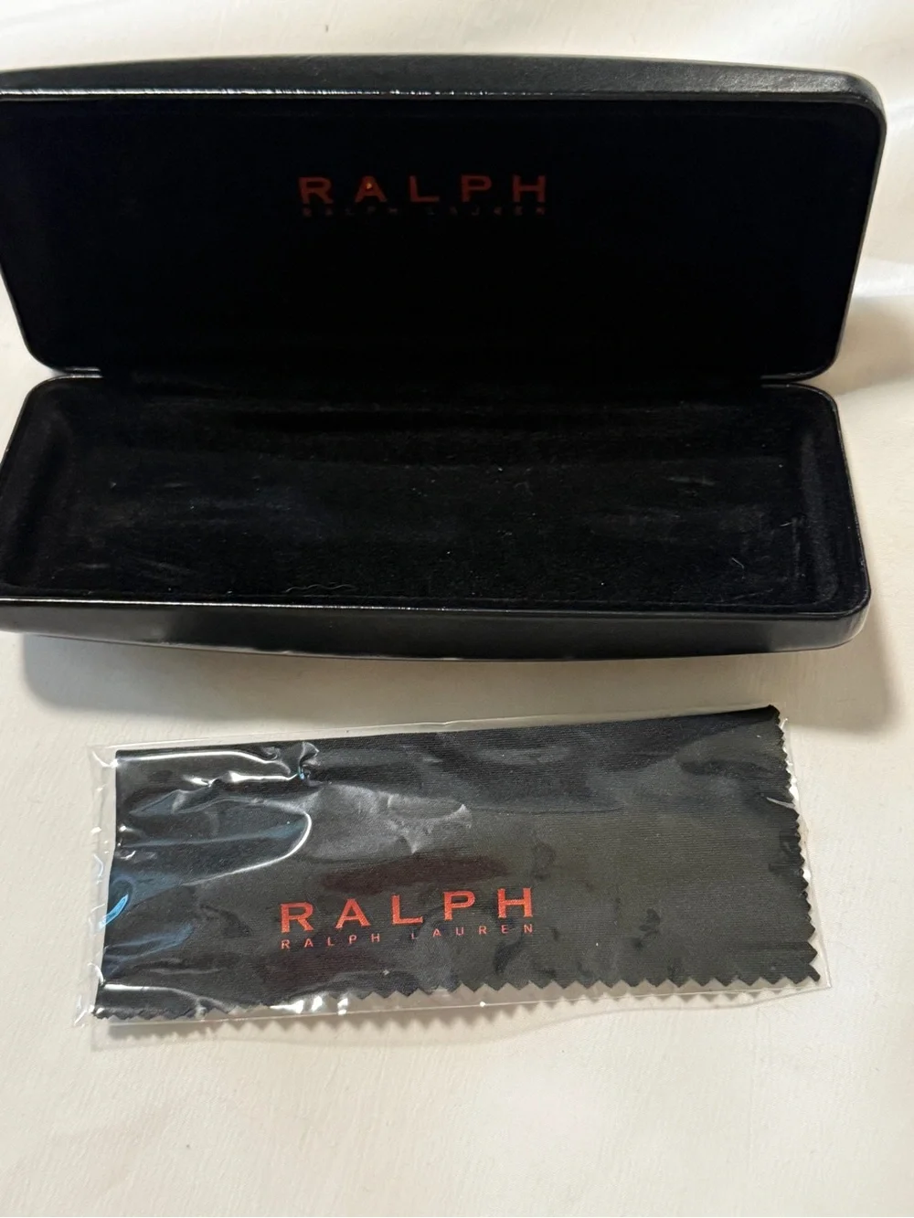 Ralph Lauren Hard Shell Eyeglasses/Sunglasses Case Black